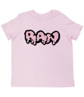 Kids RAW Drip Pink Chenille Crew Neck - Pink