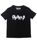 Kids RAW Drip White Chenille Crew Neck T-Shirt