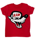 Kids Survive Chenille Crew Neck - Red