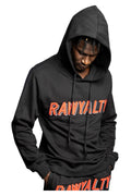 Men 004 RAWYALTY Red 3D Embroidery Hoodie