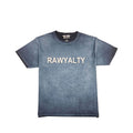 Men 007 RAWYALTY White Rubberized T-Shirt