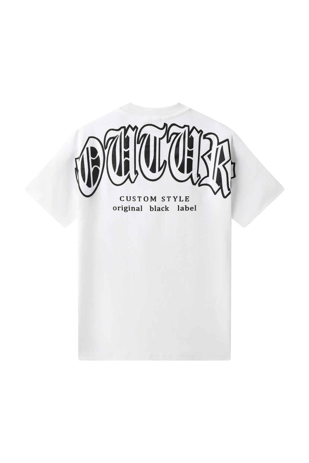 Men Black Label "COUTURE" Oversize T-Shirt