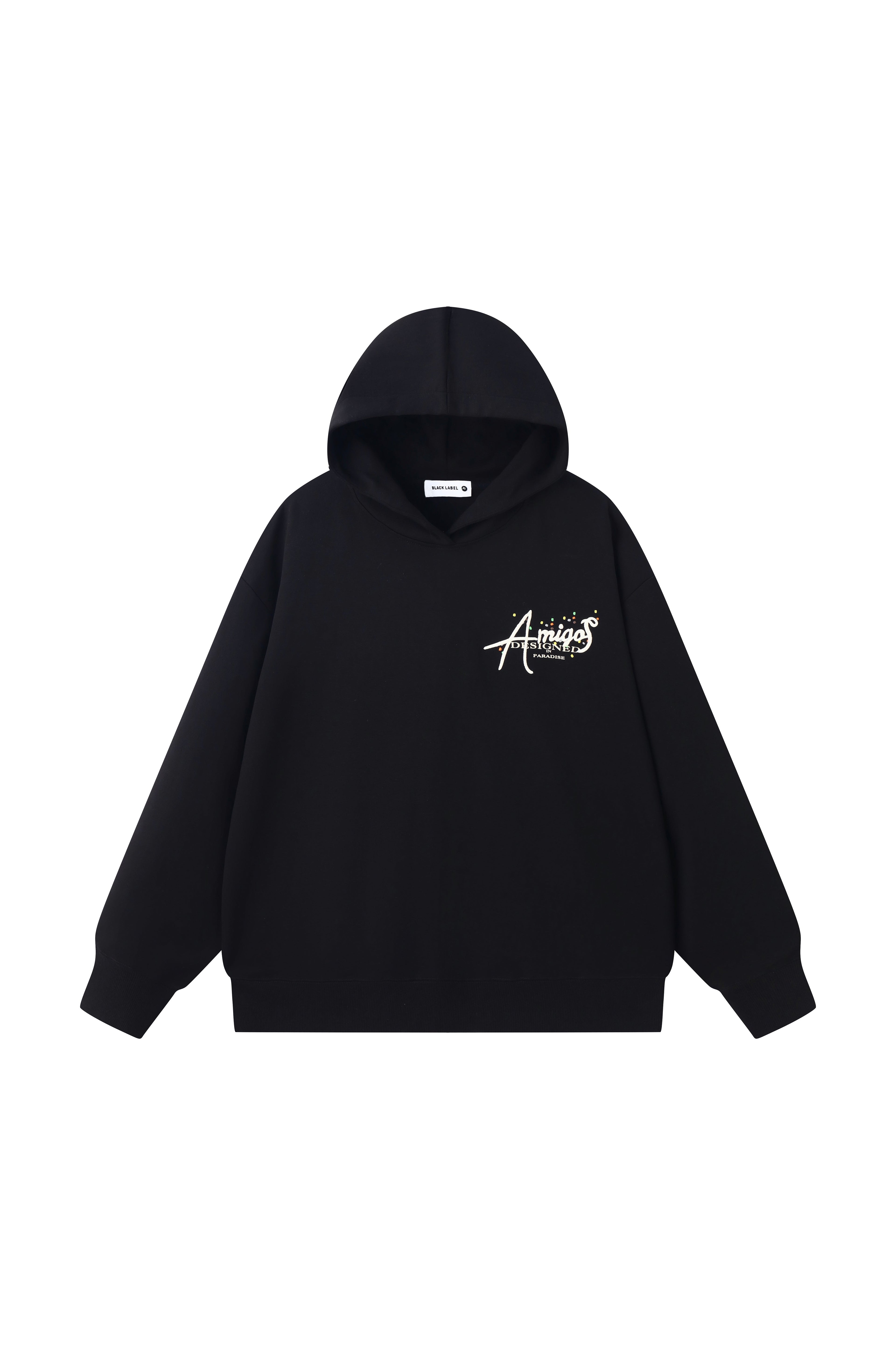 Men Black Label "AMIGOS" Hoodie
