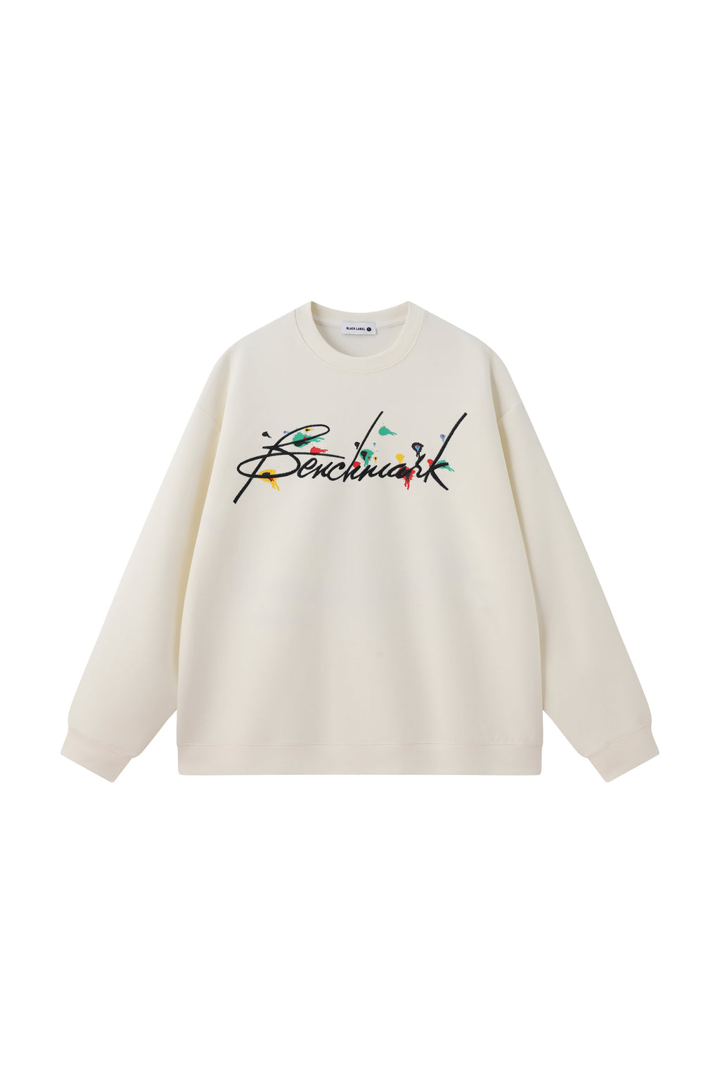Men Black Label "BIRD CROWN" Crew Neck