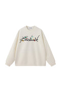 Men Black Label "BIRD CROWN" Crew Neck