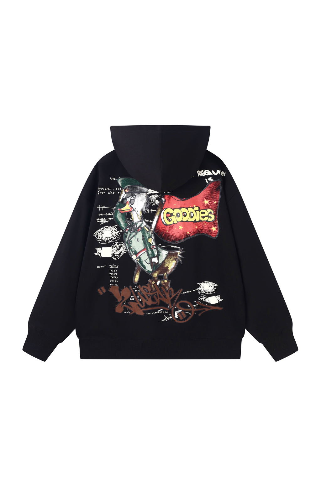 Men Black Label "GOODIES" Hoodie