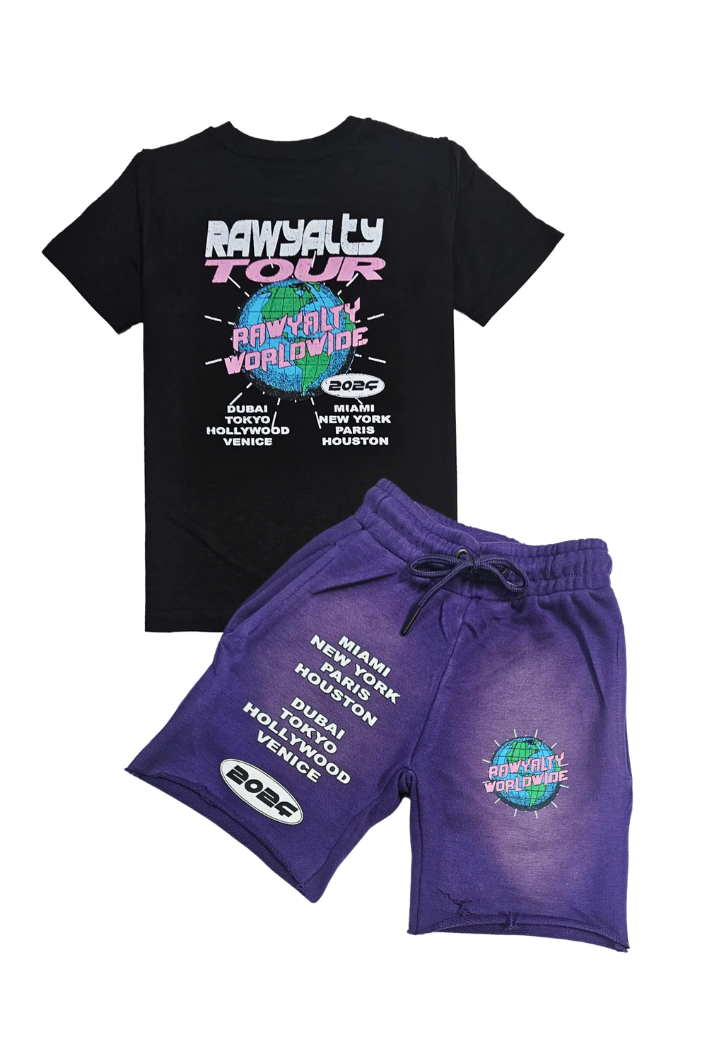 Kids Worldwide T-Shirt and Cotton Shorts Set